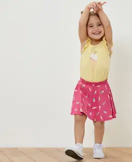 Detská džersejová sukňa s nohavicami, zmrzlinová