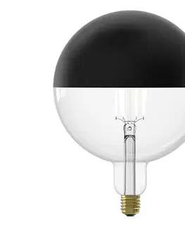  LED stmievateľná žiarovka s vrchlíkom FILAMENT G200 E27/4W/230V 1800K čierna CRI 90 8712879150664