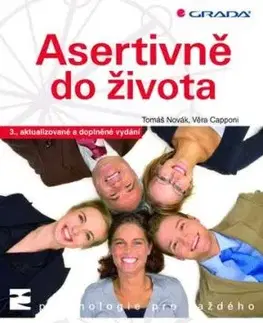 Asertivně do života - 3. vydání - Tomáš Novák, Věra Capponi