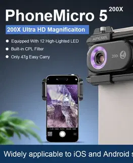 Apexel Apexel 200x Micro Lens