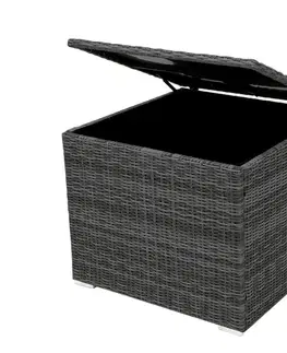 DEOKORK Box na podušky SEVILLA 82 x 82 cm (antracit)