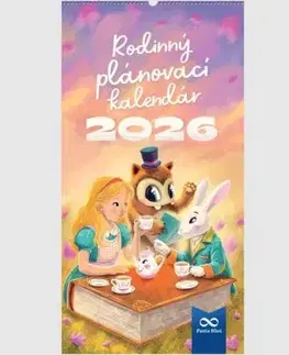 Nástenný kalendár Rodinný plánovací XXL 2026 Panta Rhei