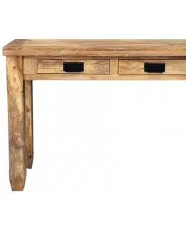 Konzolový stolík Devi 110x76x40 indický masív mango