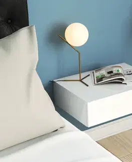 TANYA nočný stolík, biely lesk