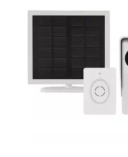  Bezdrôtový videozvonček so solárnym panelom GoSmart 4400 mAh 3xAA IP44 Wi-Fi Tuya H4030