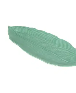 Dekoria Tanier Jungle Leaves 47cm light green, 47 x 19 x 3 cm