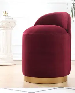 Taburetka Dover Claret Red
