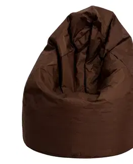 Sedací vak JUMBO hnedý s náplňou