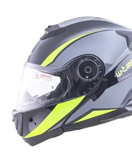 W-TEC Banelmeda čierna-fluo žltá - M (57-58)