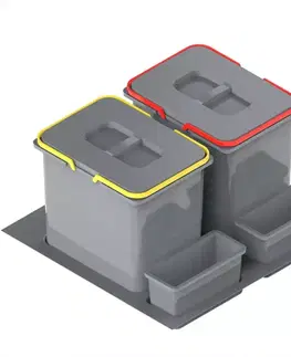 Nádoba na odpad Praktiko 60 Dvojitý 2x20l