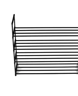 Botník GD-406 BK, kov, čierna