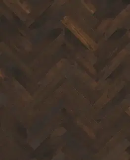 KAHRS Herringbone Dub cd dymový tmavý 111PCDEKFCKE600