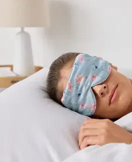 Hodvábna maska na spanie