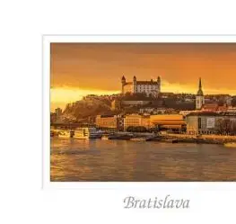 (A6) Pohľadnica A6 Bratislava XLVI (Zlatý podvečer) - tvorme s.r.o.