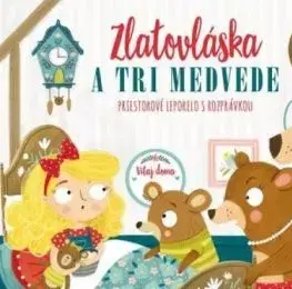 Zlatovláska a tri medvede - priestorové leporelo