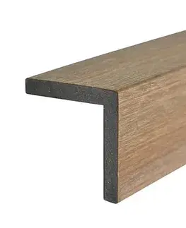 Ukončovacia lišta WPC UNVOC COEX hnedá D002 40 x 60 x 2200 mm
