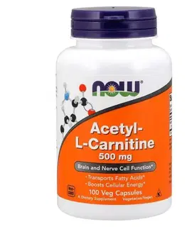NOW Foods Acetyl L-Karnitín 500 mg