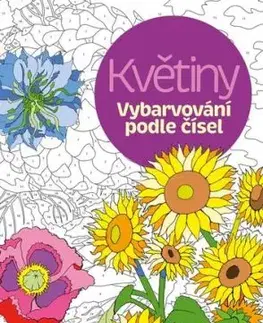 Vybarvování podle čísel: Květiny