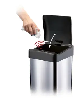 Lamart LT8107 Bezdotykový kôš Sensor USB 50 l, 50 l
