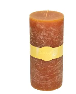 Dekoria Sviečka Lea 20cm orange, 9 x 20 cm