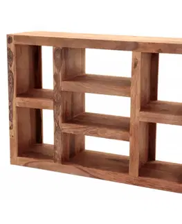 Knižnica 130x90x35 Gani z indického masívu palisander