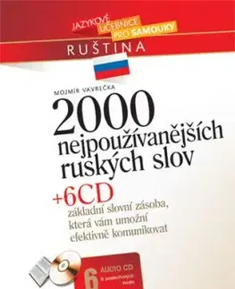 2000 nejpoužívanějších ruských slov + 6 CD - Mojmír Vavrečka