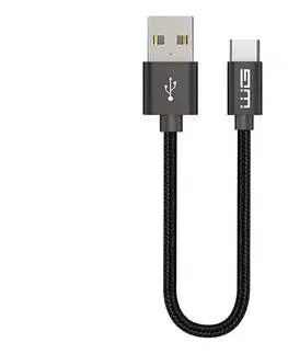 Winner Group - USB kábel USB-C / USB-A 60W 20cm čierna WINKATYPC20CM