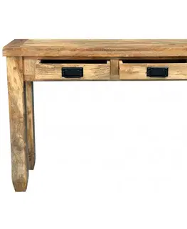 Konzolový stolík Devi 110x76x40 indický masív mango