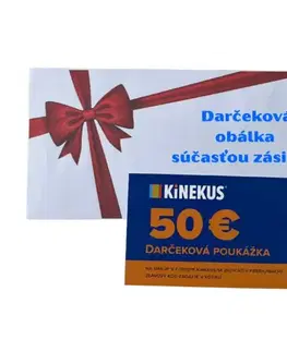Kinekus Darčeková poukážka 50 €, poštou