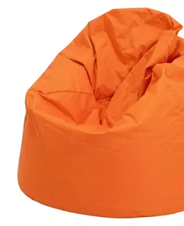 Sedací vak JUMBO oranžový s náplňou