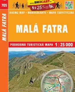 Malá Fatra - tmč.705 - 1:25 000 SC