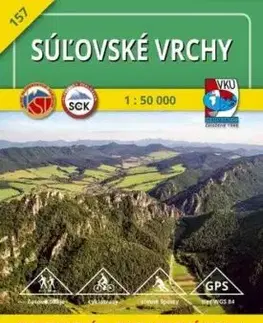 Súľovské vrchy - TM 157, 1: 50 000