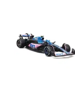 Bburago 1:43 RACE Formula F1 - BWT Alpine F1 Team A523 (2023) 10 (Pierre Gasly) - with driver and decorative box