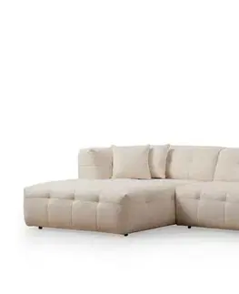 Rohová sedacia súprava / Rohová pohovka Cady 3 Seater Left - Beige