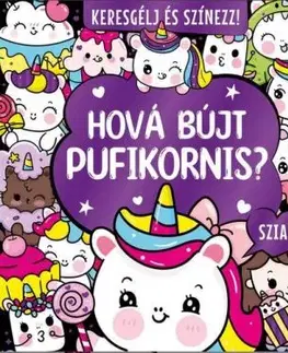 Keresgélj és színezz - Hová bújt pufikornis