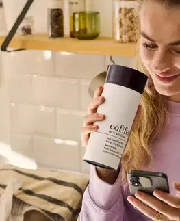 Cestovný hrnček na kávu TO GO, Coffee Dictionary