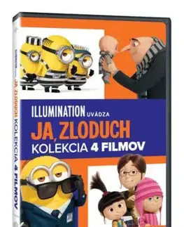 Ja, zloduch kolekcia 1-4 4DVD (SK)