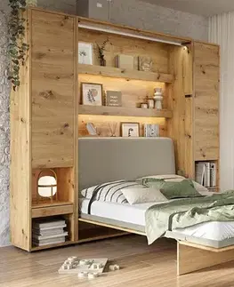 Dig-net nábytok Čalúnený panel Lenart BED CONCEPT BC-17 / 160 | béžová