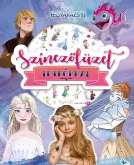 Színezőfüzet tetkókkal - Jégvarázs II.
