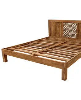 Posteľ Mira 160x200 indický masív palisander