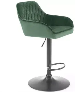 Barová Stolička H-103 Tmavozelený
