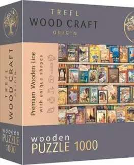 Drevené puzzle Svetoví cestovní sprievodcovia 1000 Trefl