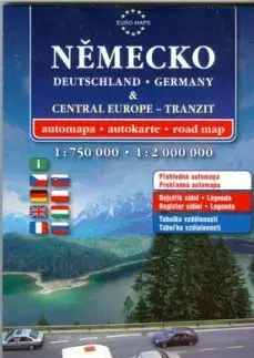 Nemecko, Stredná Európa-tranzit 1:750 000 SC