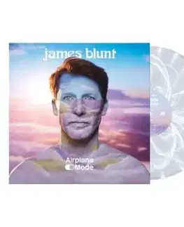 Blunt James - Airplane Mode (Clear & White Inkplosion) LP - James Blunt