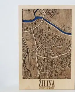 3D mapa mesta Žilina (45 x 30 cm) - Interess