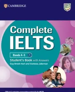 Complete IELTS Bands 4–5 Student's Book with Answers - Guy Brook-Hart, Vanessa Jakeman