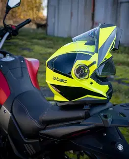 W-TEC Banelmeda čierna-fluo žltá - M (57-58)
