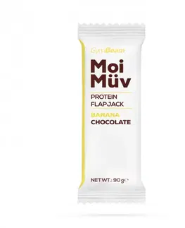 GymBeam MoiMüv Protein Flapjack banán čokoláda