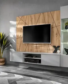 Obývacia stena Xari Pgas Xr G Perla Gray/Artisan
