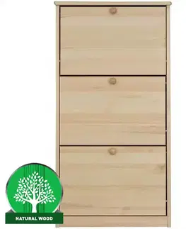 Skrinka na topánky 3KL borovica